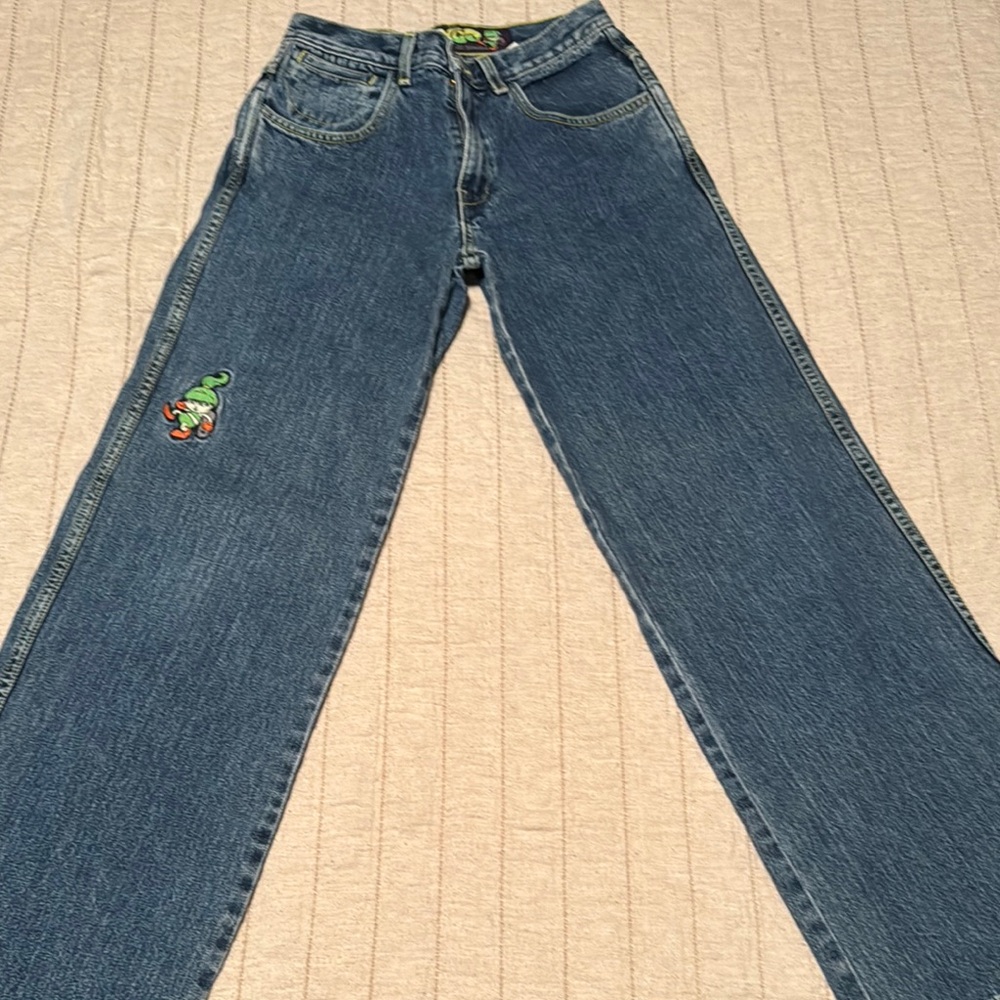 JNCO!! Keep on Moving! Girlie Stuff! 20” Rewind Mid 90’s PERFECT CONDITION